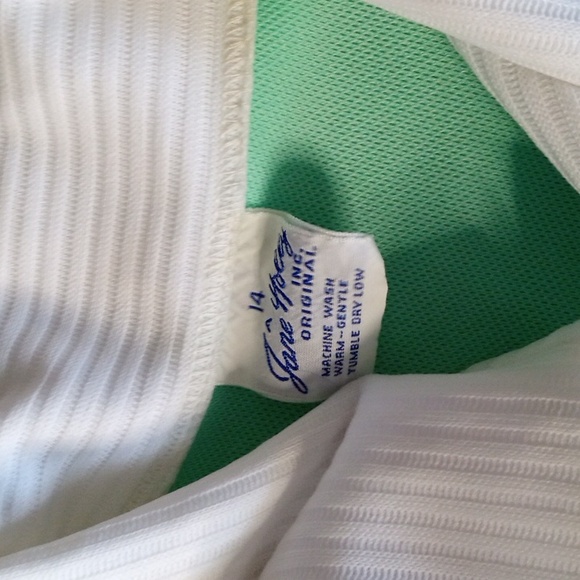 Vintage Jane Holly Mint Top - Picture 3 of 3